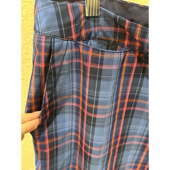 Tommy Bahama Mens 40 Shorts Plaid Blue Performance Stretch Golf Nautical Preppy‎ - Picture 2 of 11